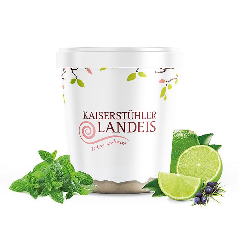 Goldbrenner Gin Eis Kaiserstühler Landeis