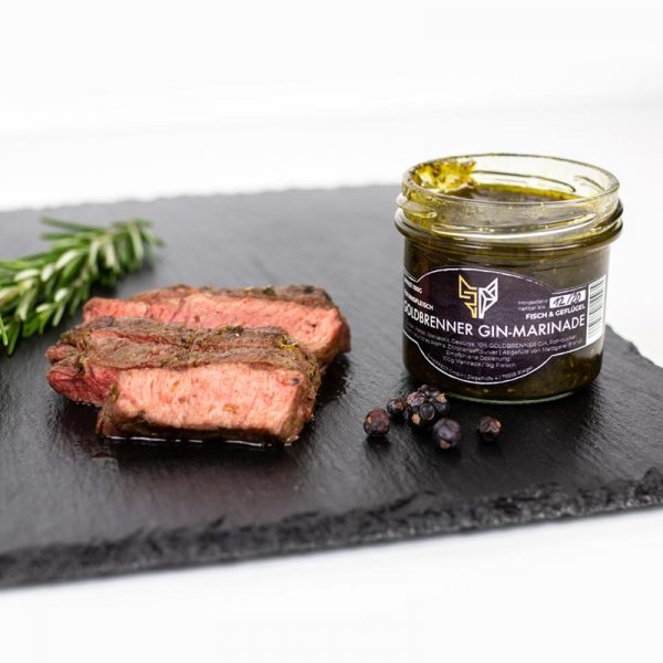 Goldbrenner Gin Marinade Exklusive Produkte