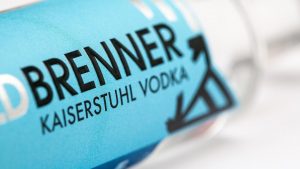 Goldbrenner Kaiserstuhl Vodka neues Design Etikett